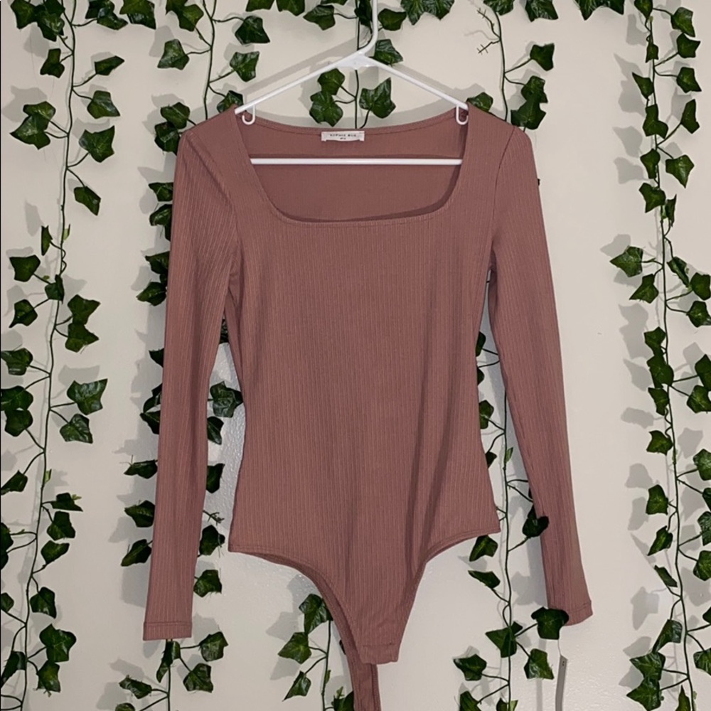 ☆ blush pink body suit